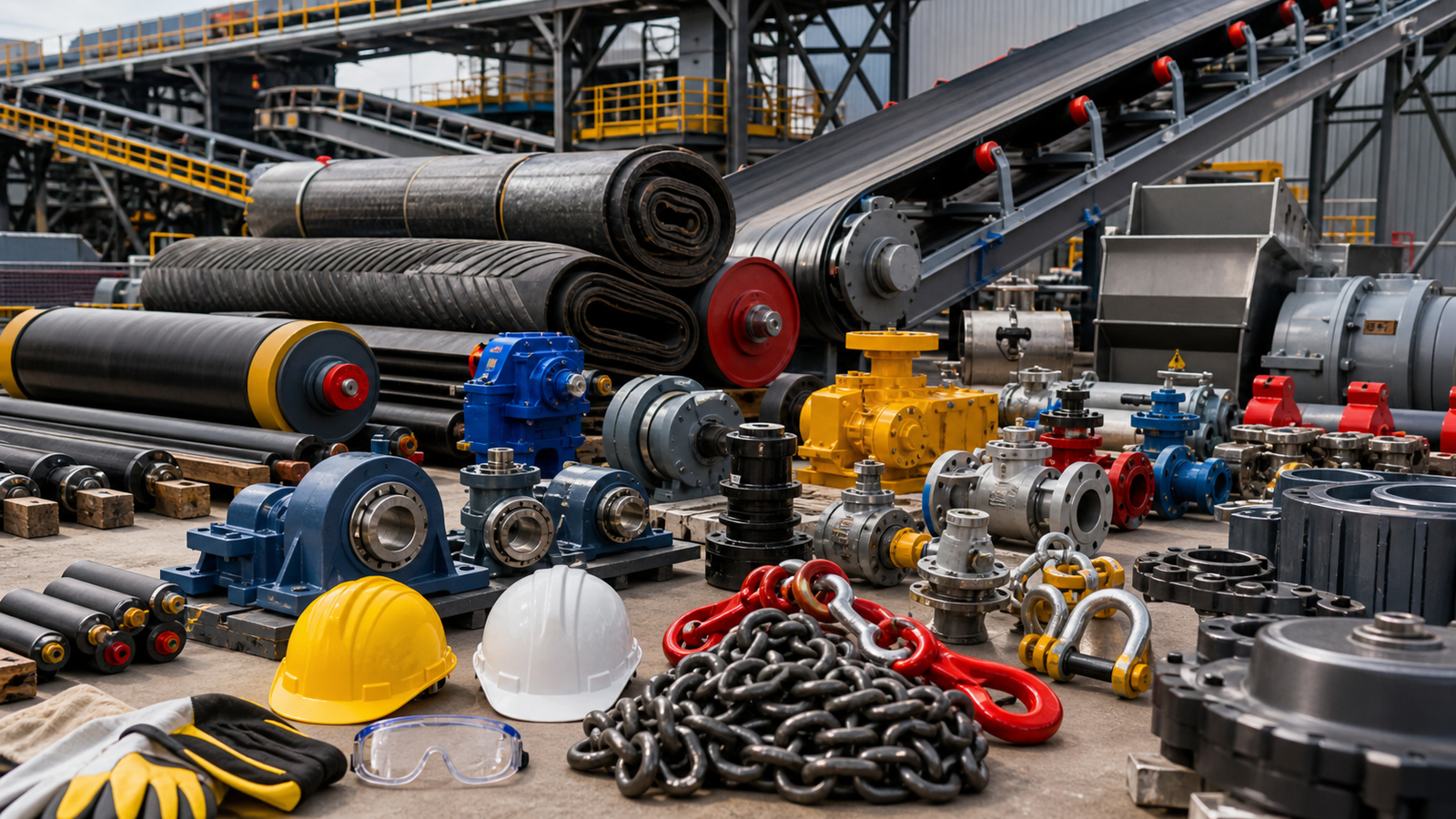 Fourniture d'equipements industriels